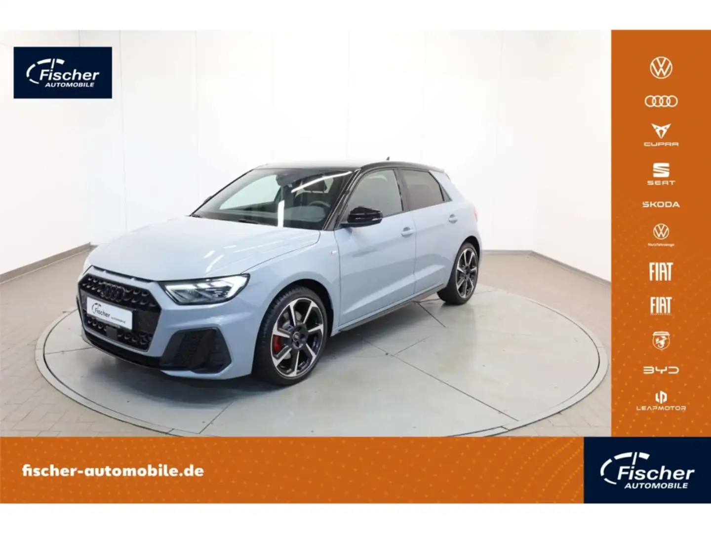 Audi A1 Sportback 40 TFSI S line Silber - 1