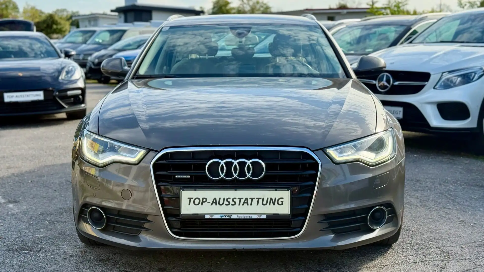 Audi A6 3,0 Bi-TDI Quattro *Top-Ausstattung +Finanzierung Grau - 2