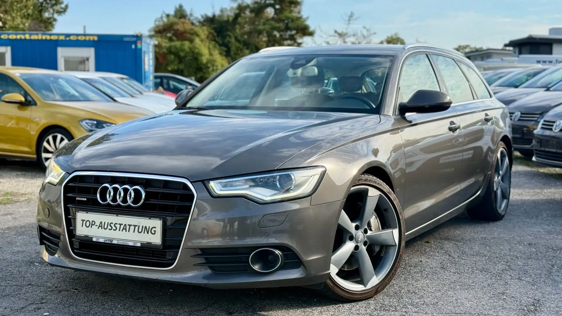 Audi A6 3,0 Bi-TDI Quattro *Top-Ausstattung +Finanzierung Grau - 1