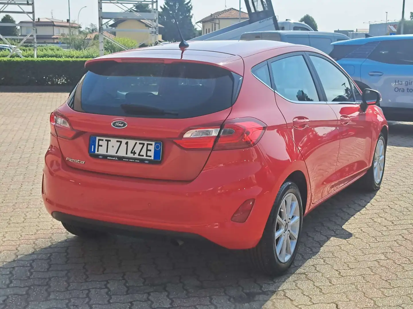 Ford Fiesta Fiesta VII 2017 5p 5p 1.1 Titanium 85cv my19 Rouge - 2