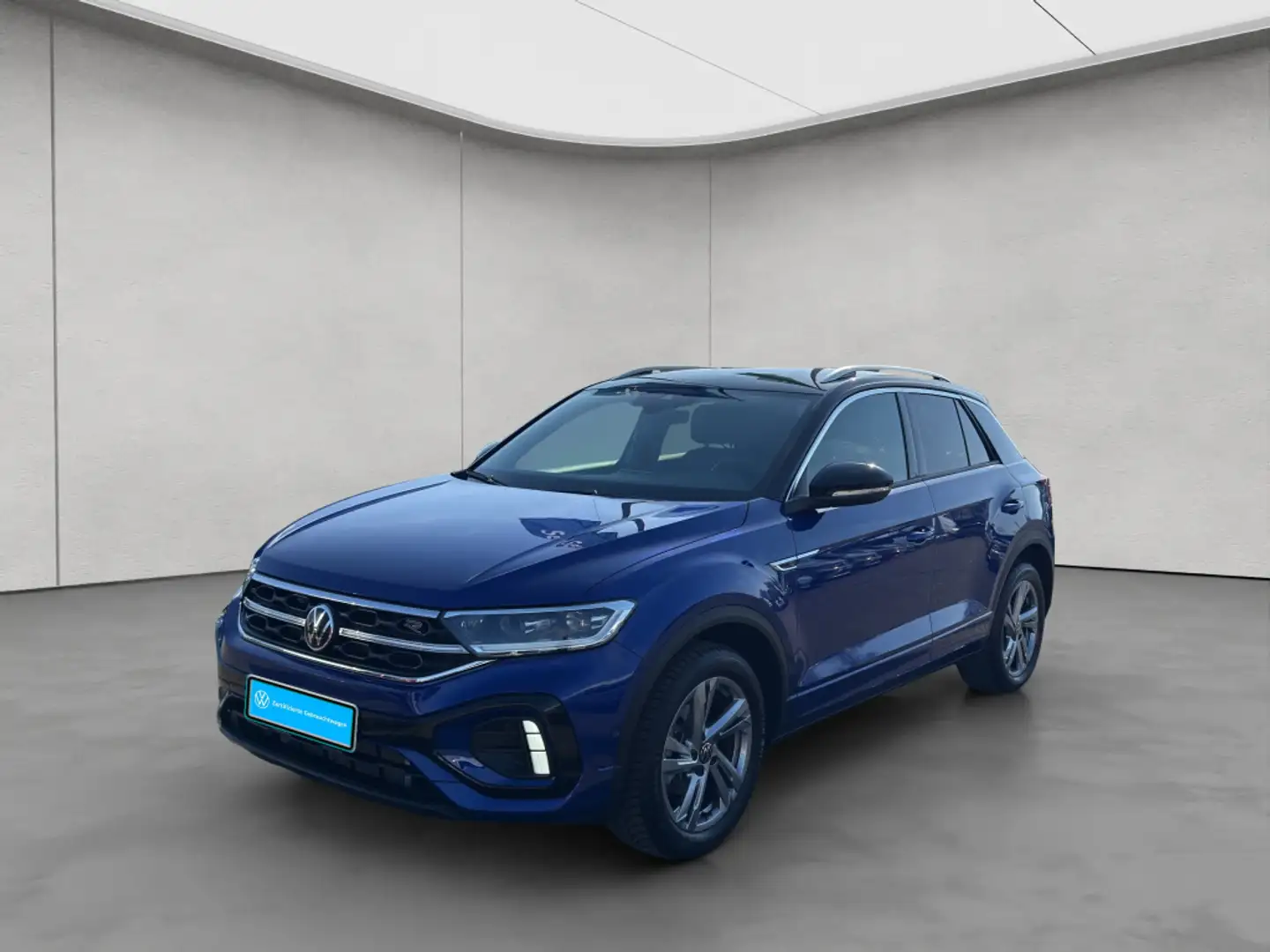 Volkswagen T-Roc R-Line 1.5 TSI DSG NAVI GJR LED-MATRIX bea Blau - 2