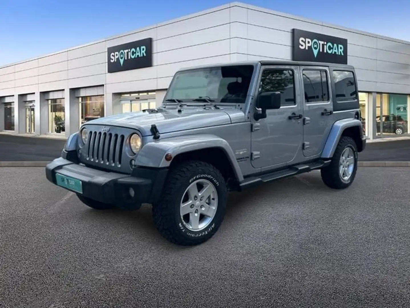 Jeep Wrangler 3.6 Sahara Aut. Gris - 1