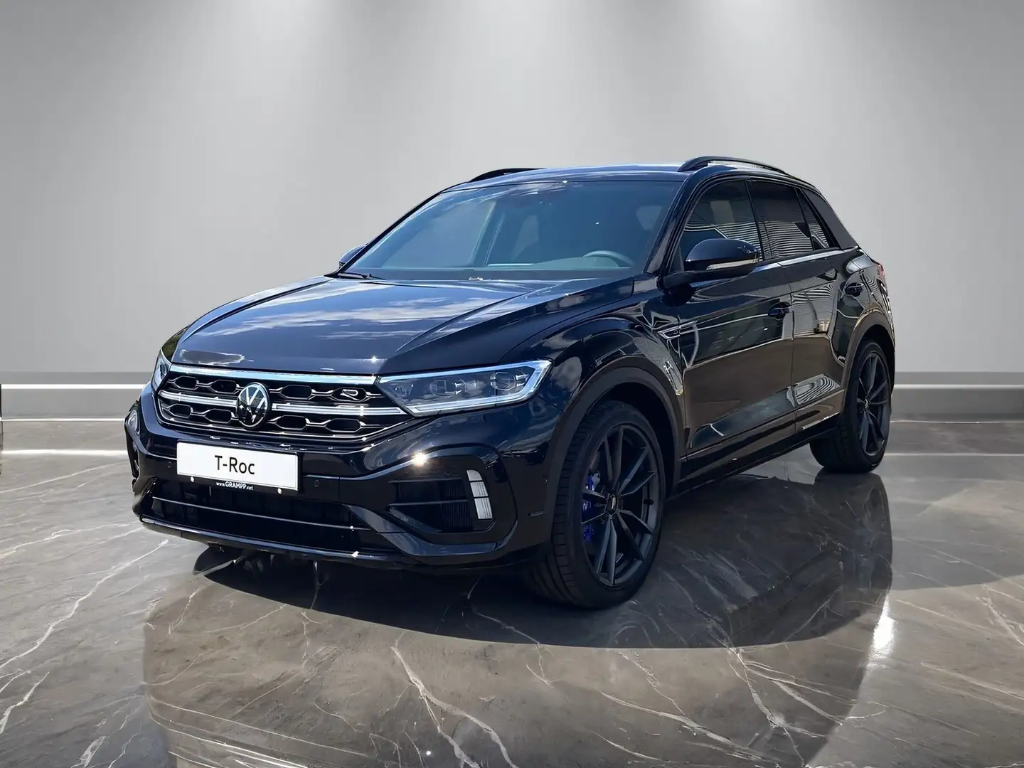 Volkswagen T-Roc R 2.0 l TSI OPF 4M AHK+KAMERA+NAVI+LED+ACC Schwarz - 2