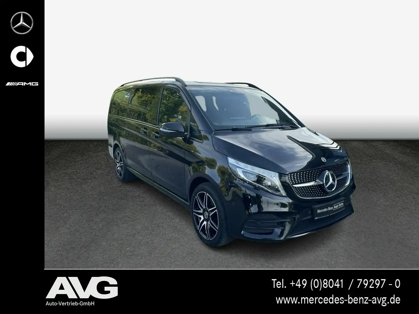 Mercedes-Benz V 300 V 300 d 4M EAV/L AMG Standhzg|360°|Memory|ILS| Noir - 2