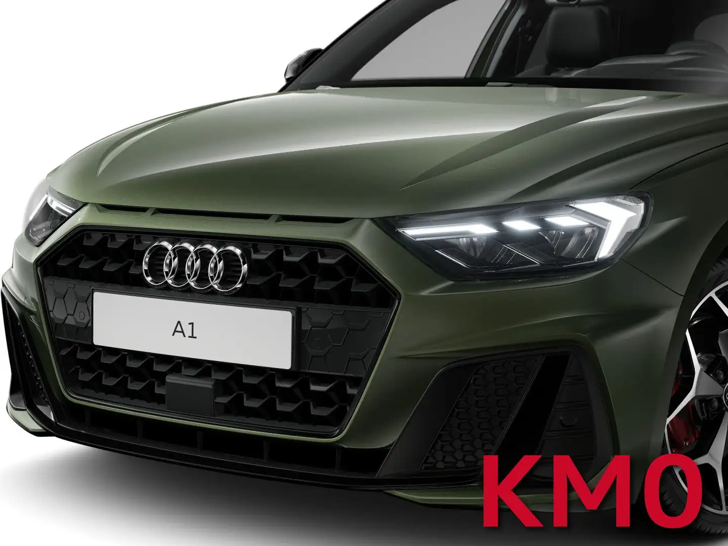 Audi A1 sportback 40 2.0 tfsi identity black 207cv s-troni Verde - 2