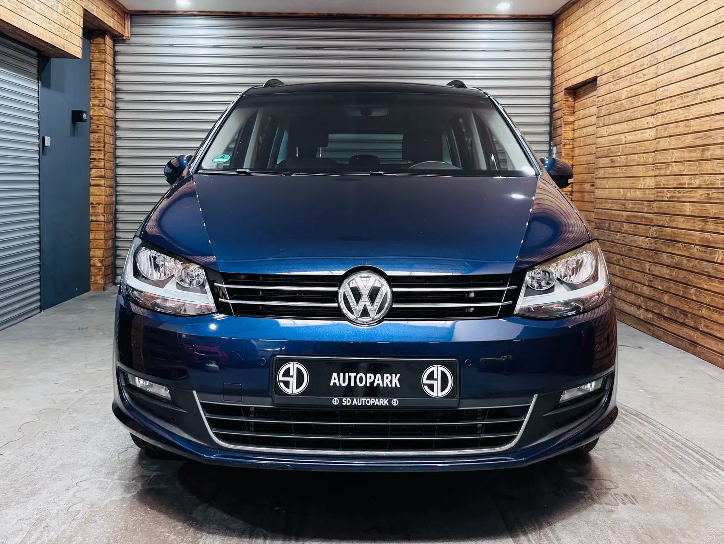 Volkswagen Sharan Trendline /7 SITZE/TEMP/Start-Stopp/NAVI/ KLIMA Bleu - 2