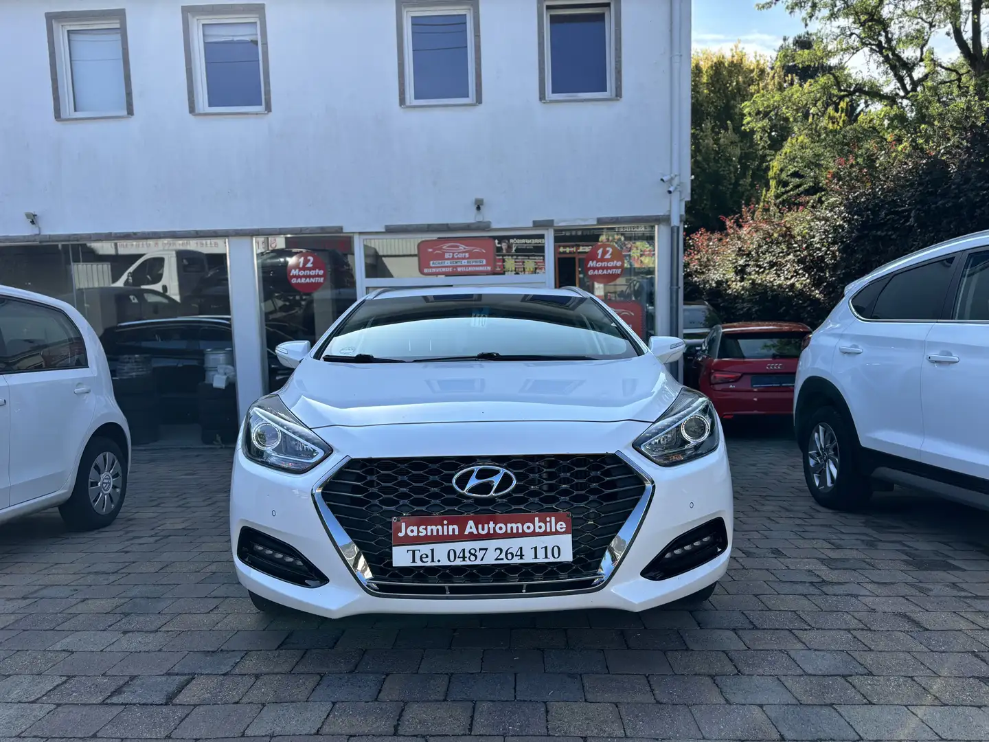 Hyundai i40 1.6d*GPS*CAMERA*CUIR*LED*CARNET*GARANTIE 12MOIS* Blanc - 2