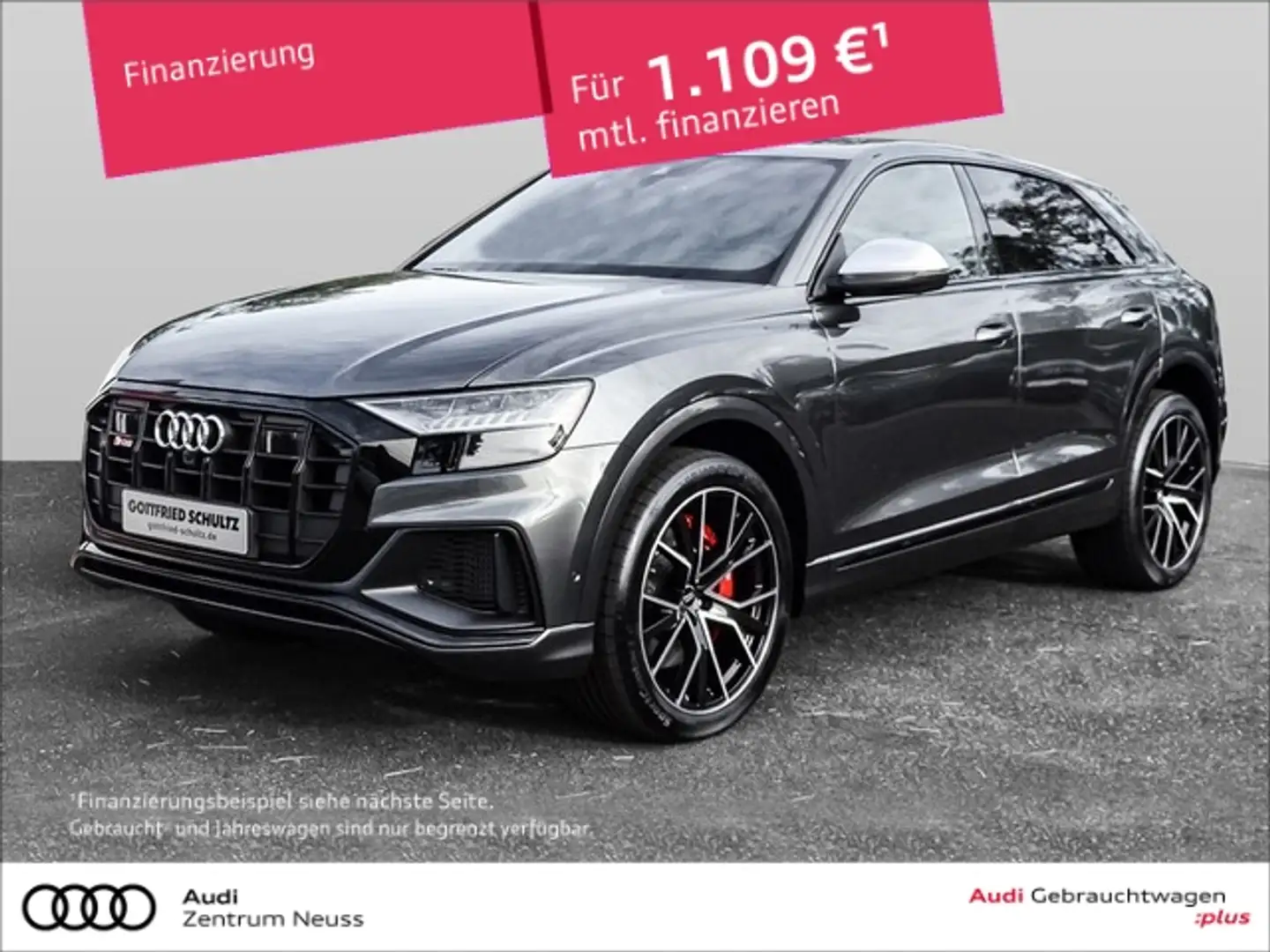 Audi SQ8 TFSI tiptronic AHK ACC PANO HD-MATRIX-LED Grau - 1