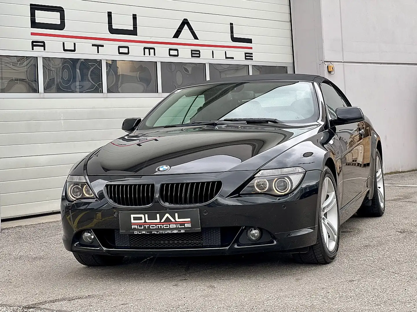 BMW 630 i Cabrio SMG Schwarz - 1
