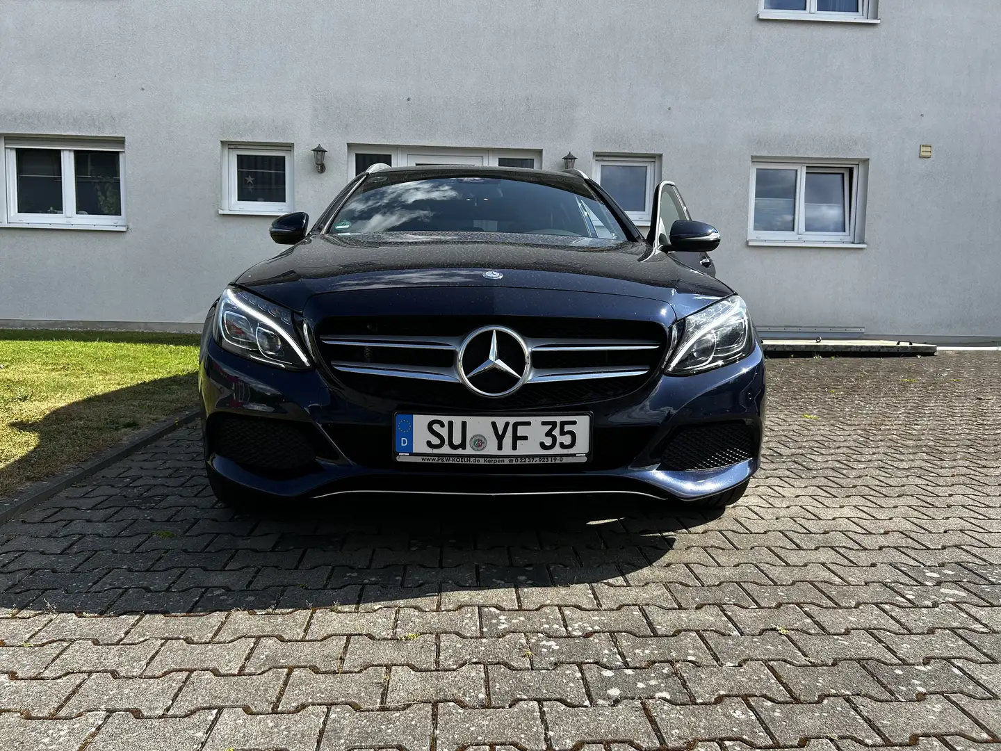 Mercedes-Benz C 400 S 205 4 Matic-Avantgarde | Panoramadach | ILS | Синій - 1