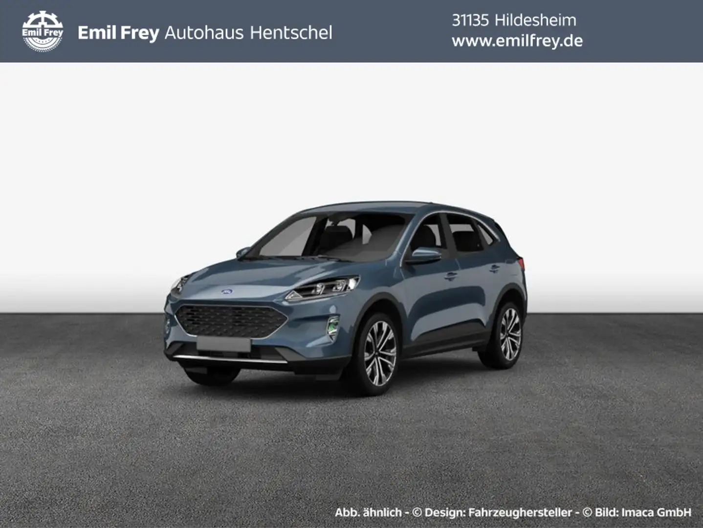 Ford Kuga 2.0 EcoBlue Aut. ST-LINE X Blau - 1