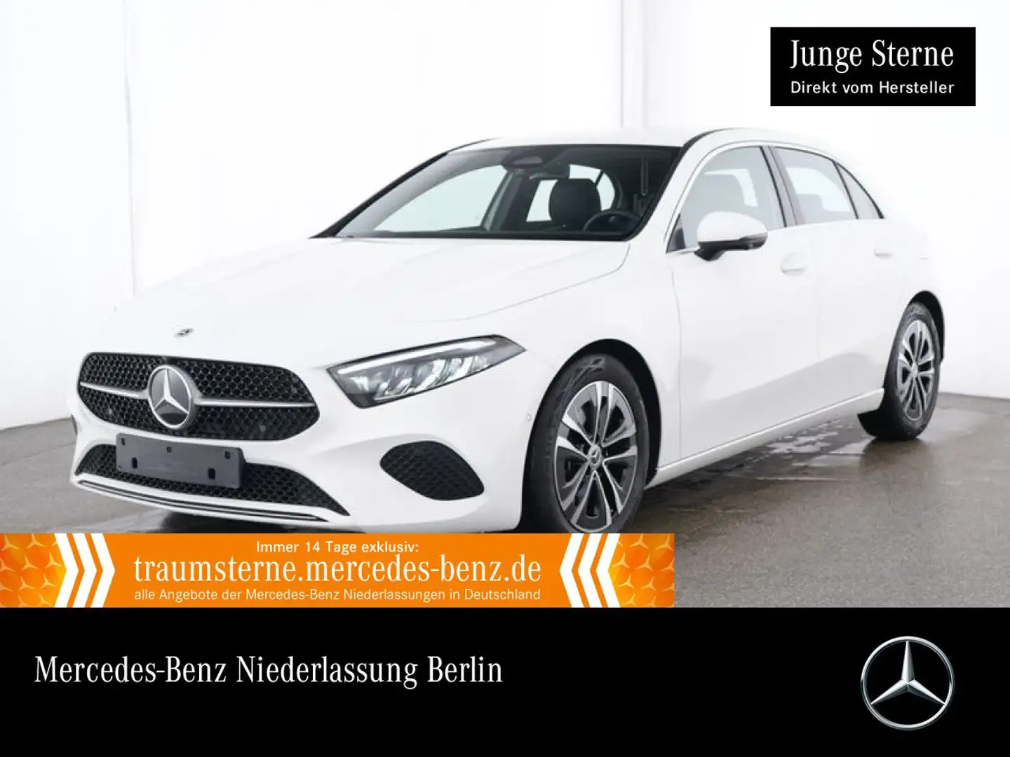 Mercedes-Benz A 180 PROGRESSIVE+360°+LED+TOTW+7G Weiß - 1