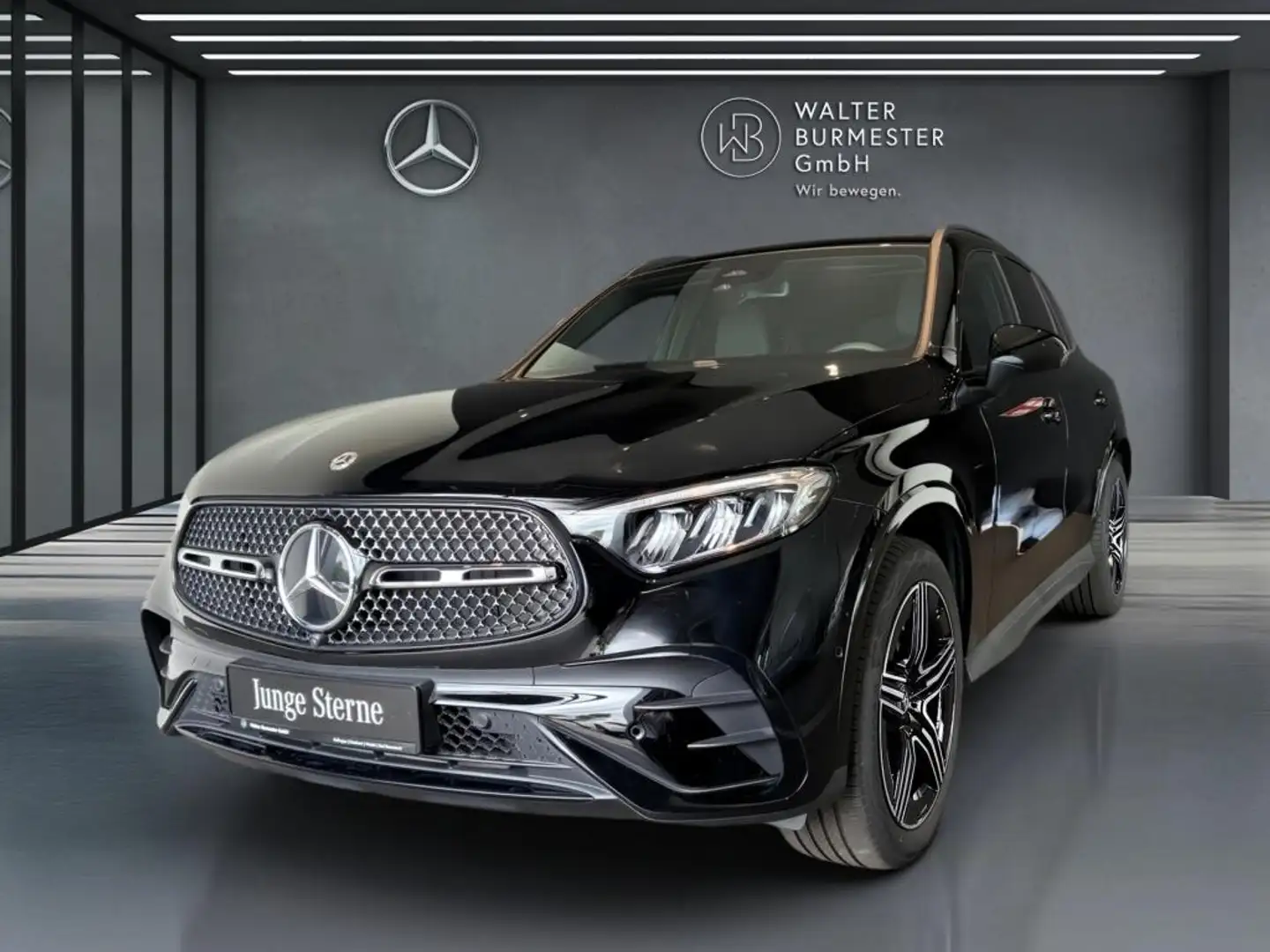 Mercedes-Benz GLC 300 4M AMG+Night+Pano+AHK+Distronic+Kamera+ Noir - 1