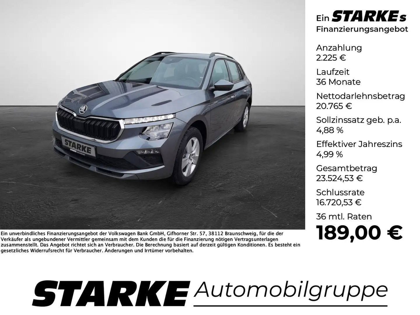 Skoda Kamiq 1.0 TSI DSG Selection Gris - 1