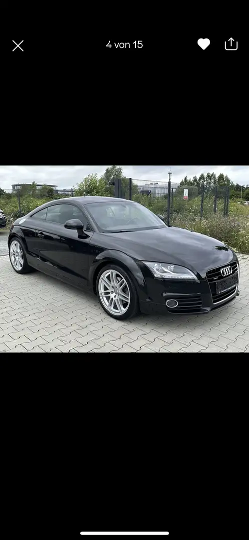 Audi TT Coupe 2.0 TFSI quattro S tronic Чёрный - 2