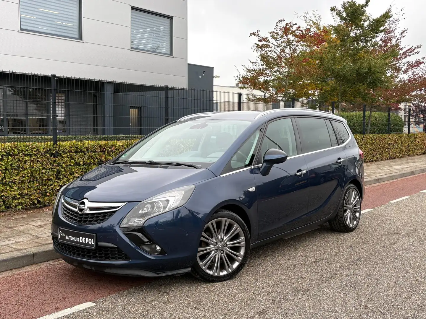 Opel Zafira Tourer 1.4 Cosmo 7p. Voll Leder Cruise/climate control na Blauw - 1