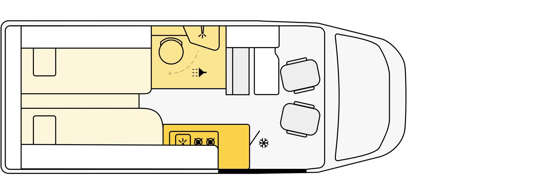 Etrusco CV-Model CV640SB+ 140 PS AT Fiat Ducato 2,2 l M... Grau - 1
