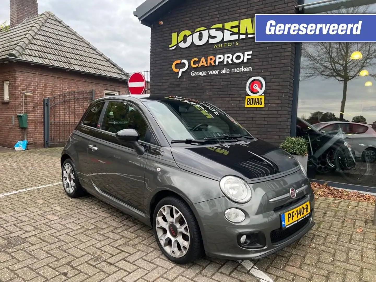 Fiat 500 1.2 SPORT Gris - 1