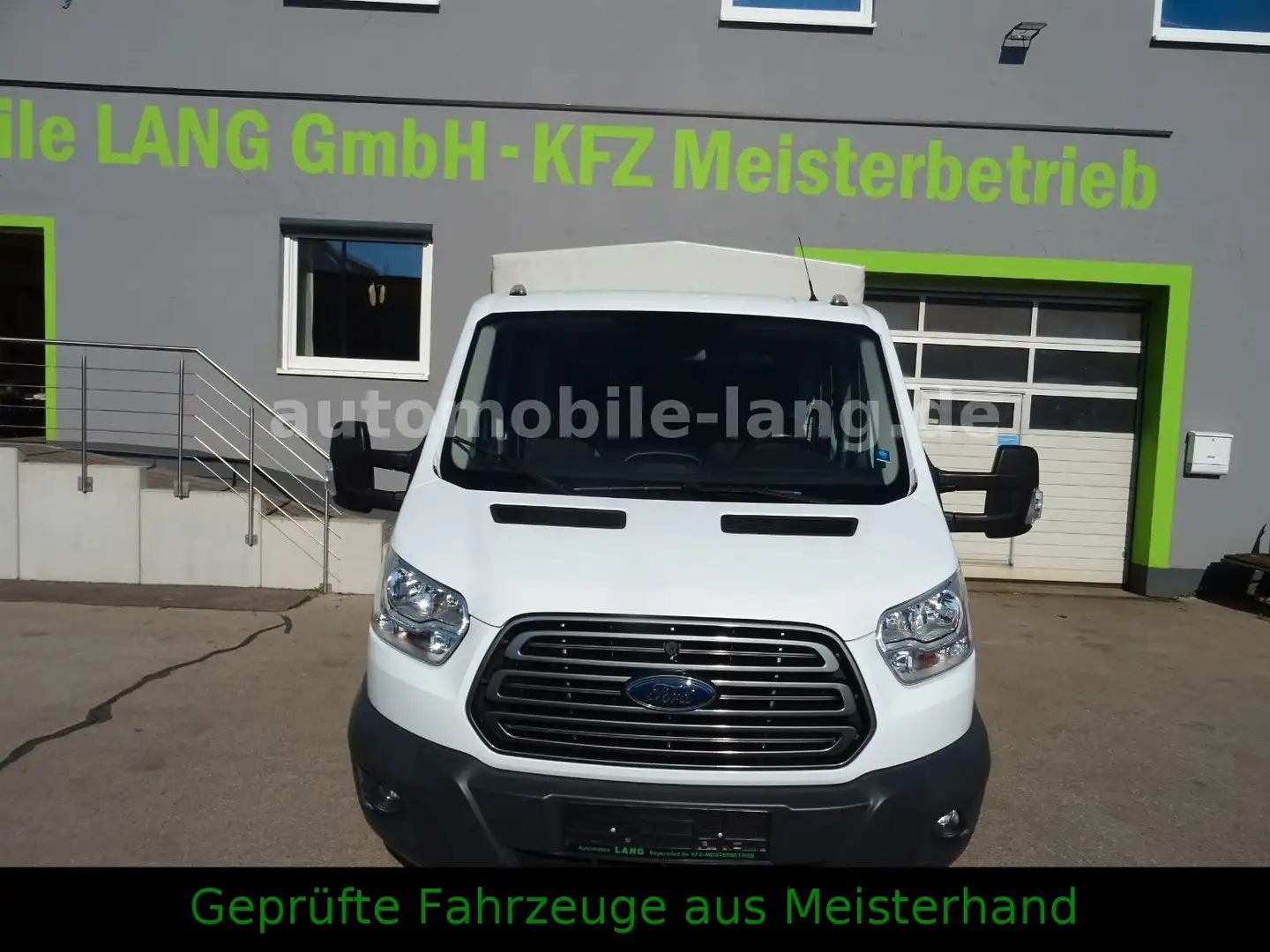 Ford Transit Pritsche 310 L2 Doppelkabine 1.Hand Weiß - 2