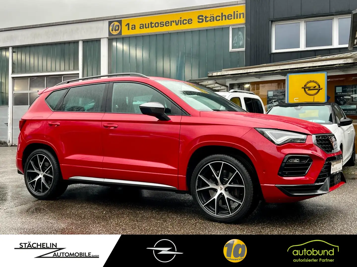 CUPRA Ateca AUT. 4Drive,PANO,ACC,RIEGER,19" Rot - 1