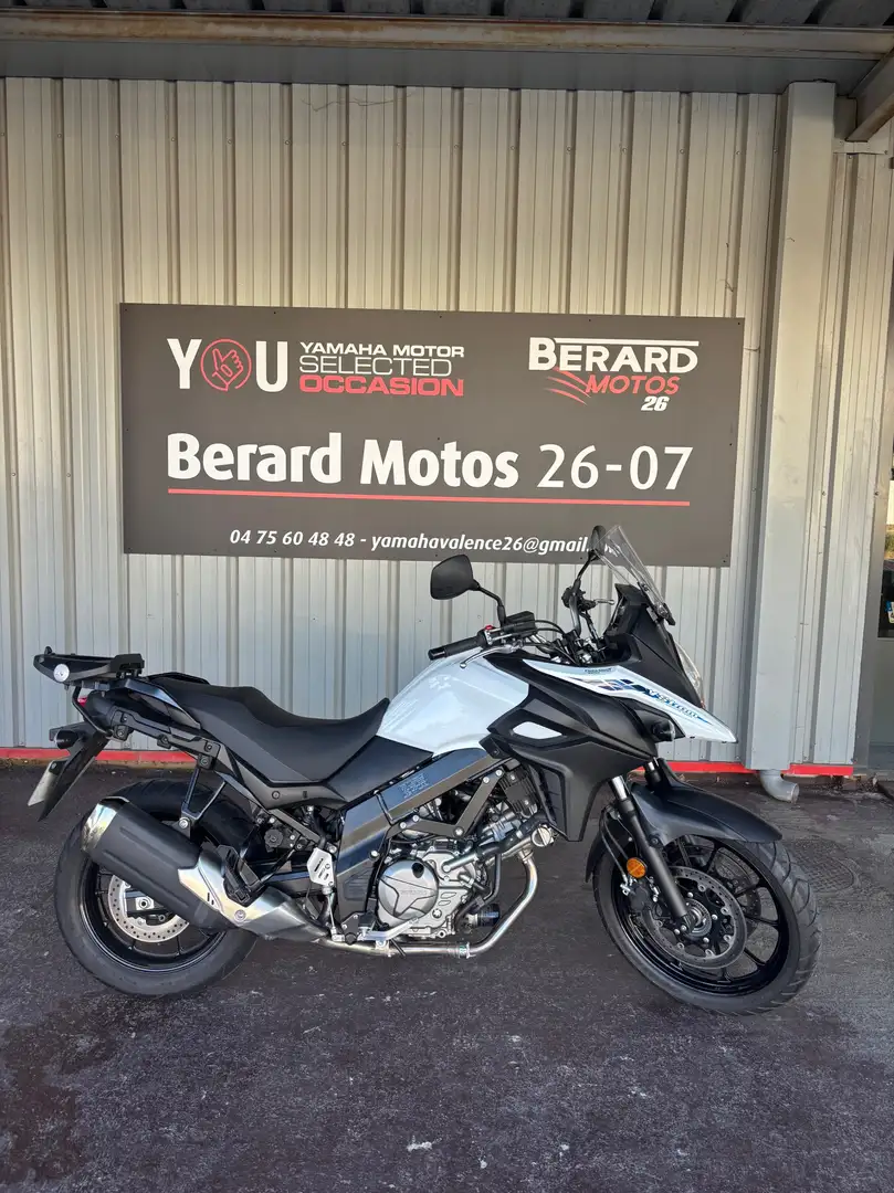 Suzuki V-Strom 650 Bianco - 1