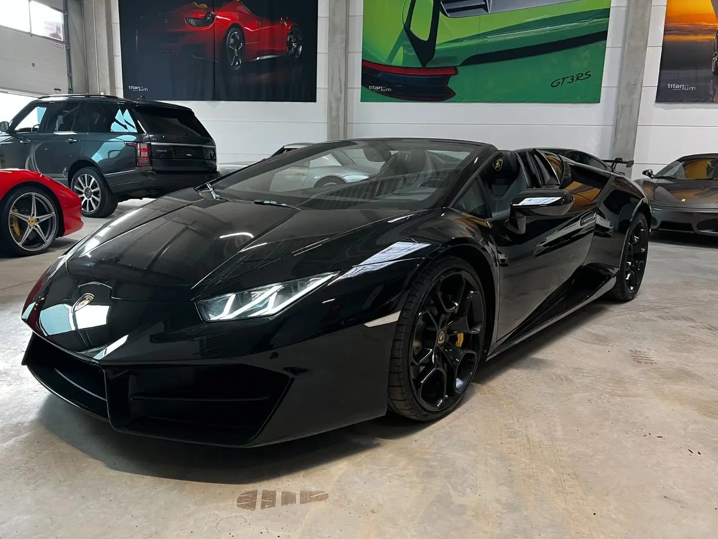 Lamborghini Huracán Huracán Spyder *1.799 € mtl. Rate* crna - 2