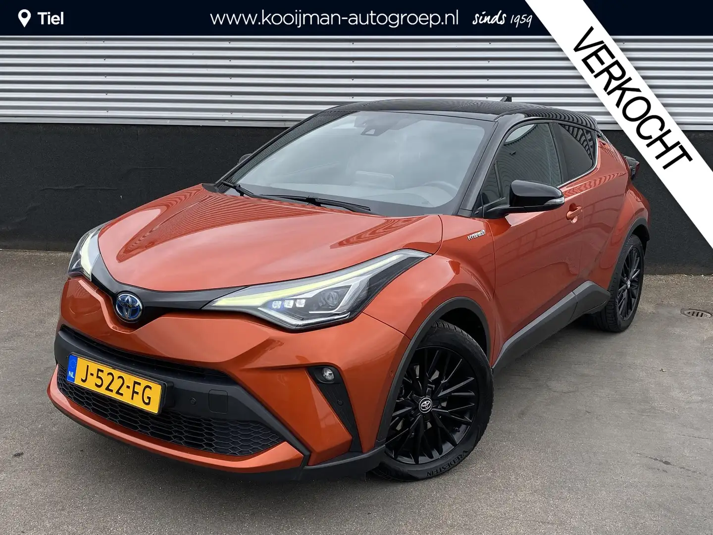 Toyota C-HR 2.0 Hybrid Launch Edition Dodehoek detectie, JBL P Oranje - 1