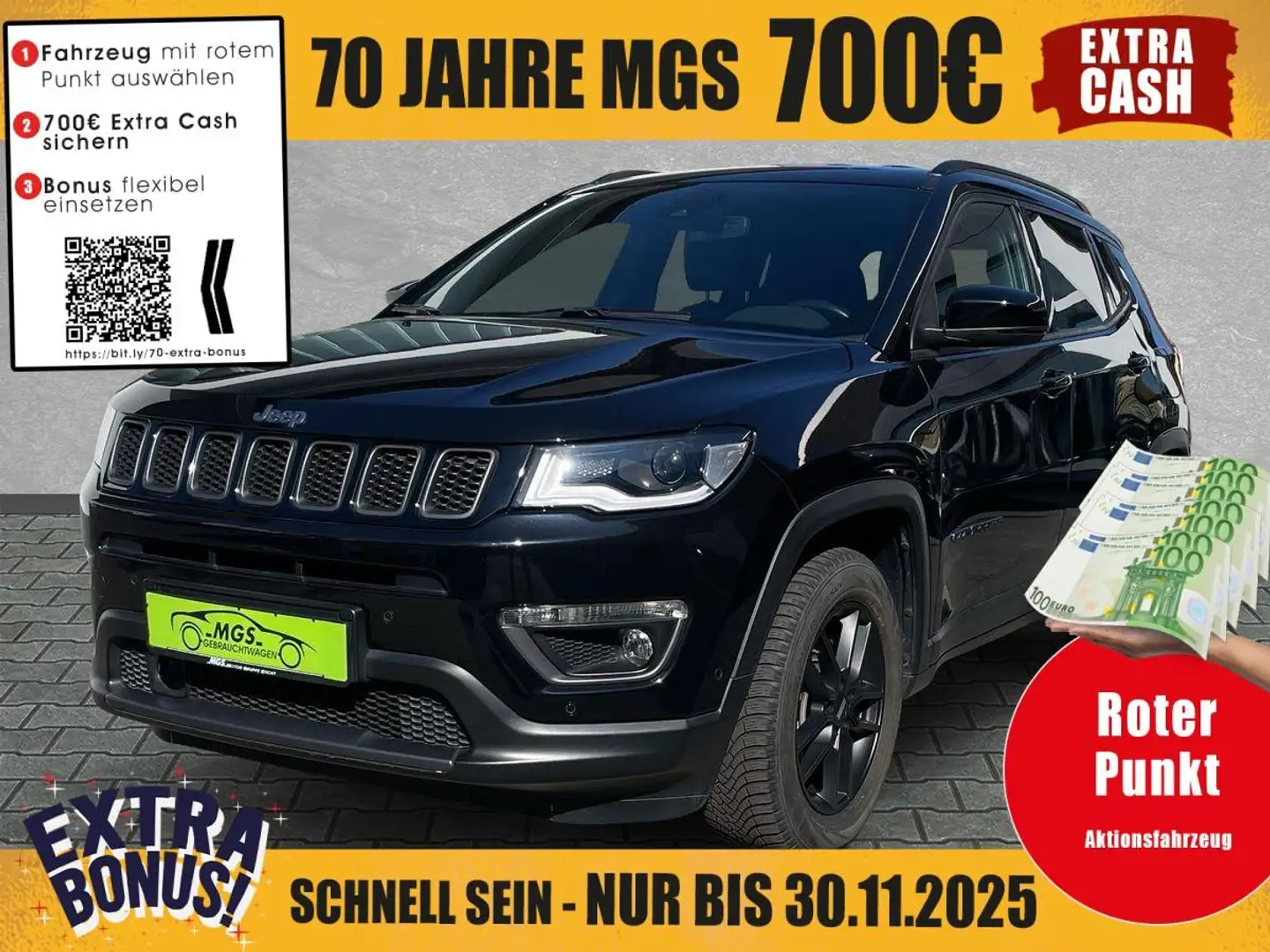 Jeep Compass S Plug-In Hybrid 4WD Noir - 1