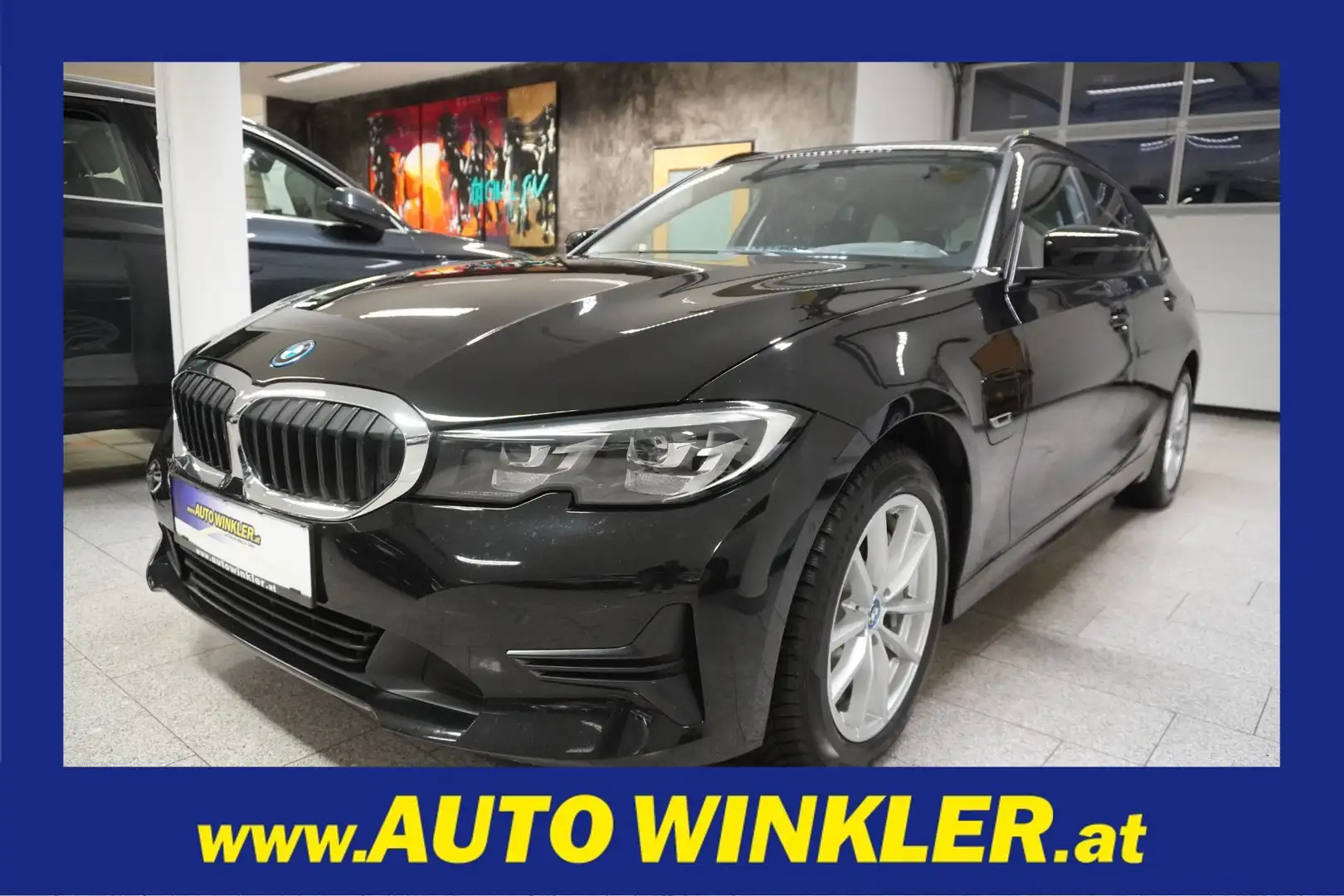 BMW 330 e PHEV xDrive Touring Aut. ACC/LED/Nav Noir - 1