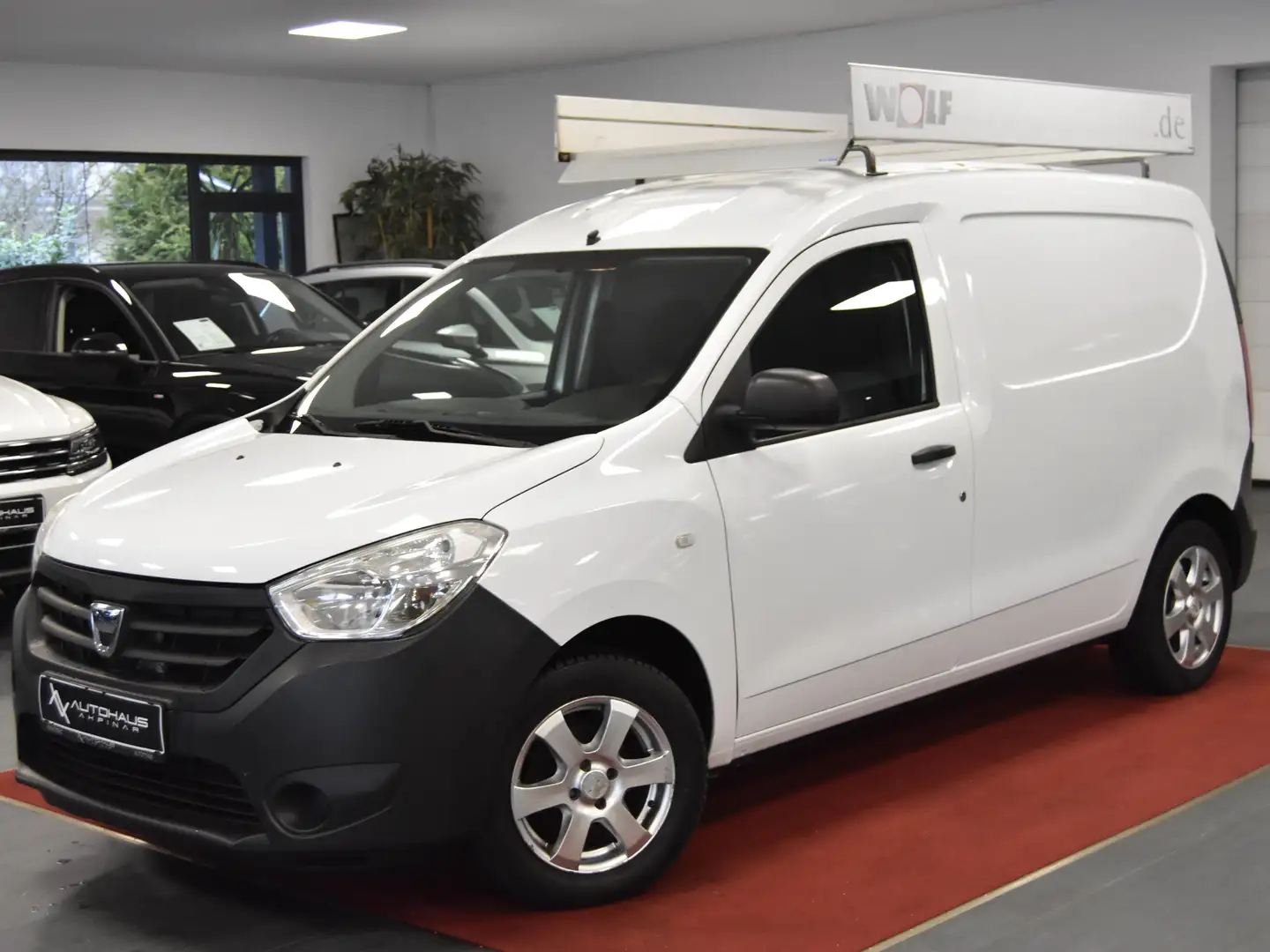 Dacia Dokker Basis 1HAND~ALU~TÜVNEU~EURO5~DACHTRÄGER Weiß - 1