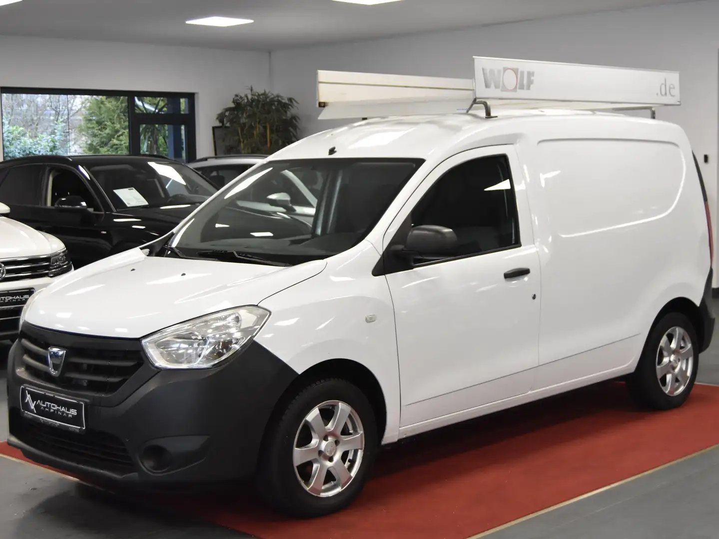 Dacia Dokker Basis 1HAND~ALU~TÜVNEU~EURO5~DACHTRÄGER Weiß - 2