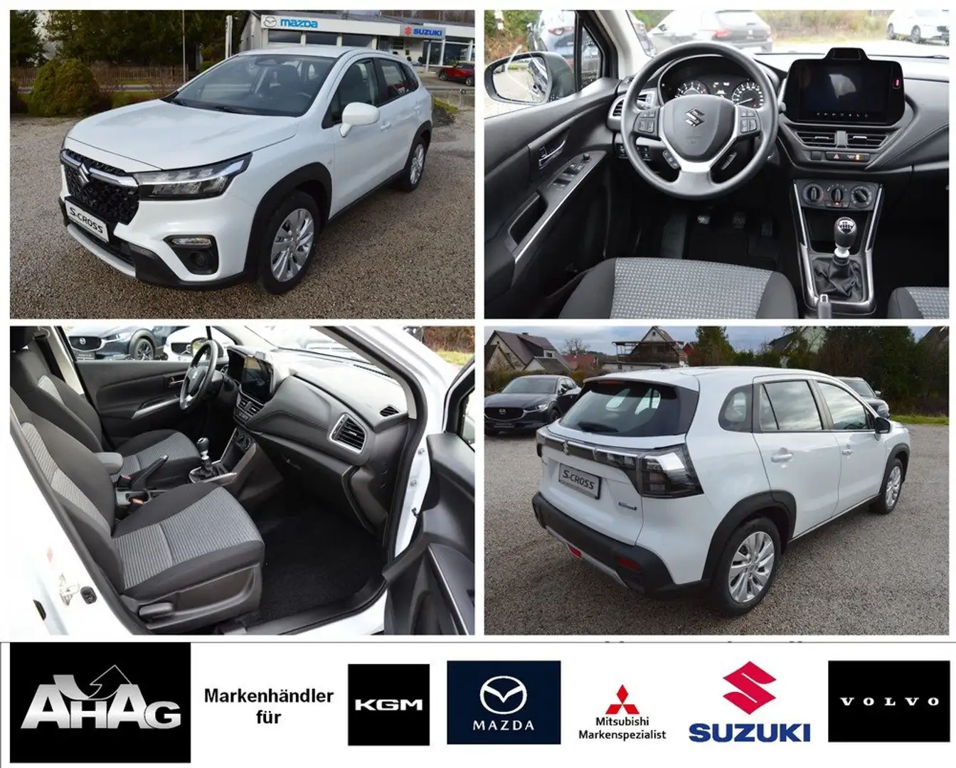 Suzuki S-Cross 1.4 Boosterjet Hybrid Edition *Navi+LED* Blanc - 1