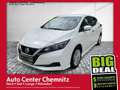 Nissan Leaf 40KWh Visia Klimaautomatik Blanc - thumbnail 1