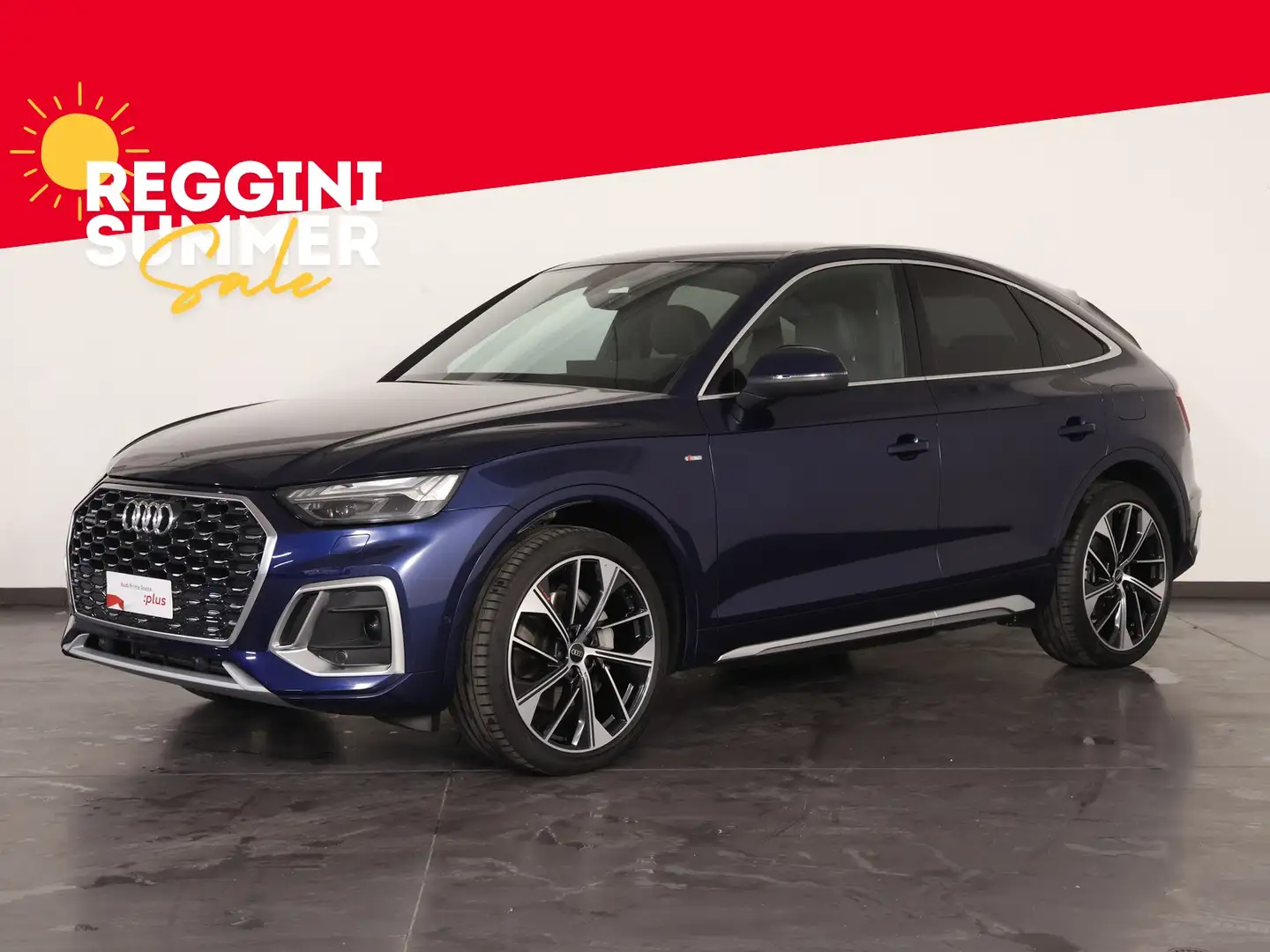 Audi Q5 sportback 55 2.0 tfsi e s line quattro s-tronic Albastru - 1