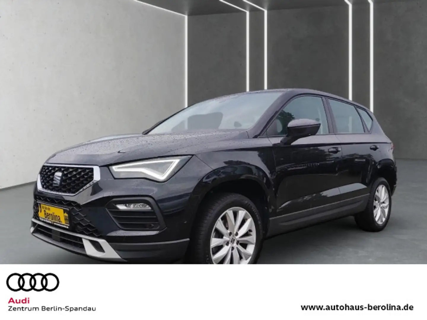 SEAT Ateca 1.5 TSI Style DSG *GRA*PDC*LED*KLIMA* Zwart - 1