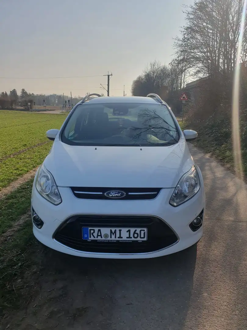 Ford Grand C-Max 2.0 TDCi SYNC Edition Weiß - 1