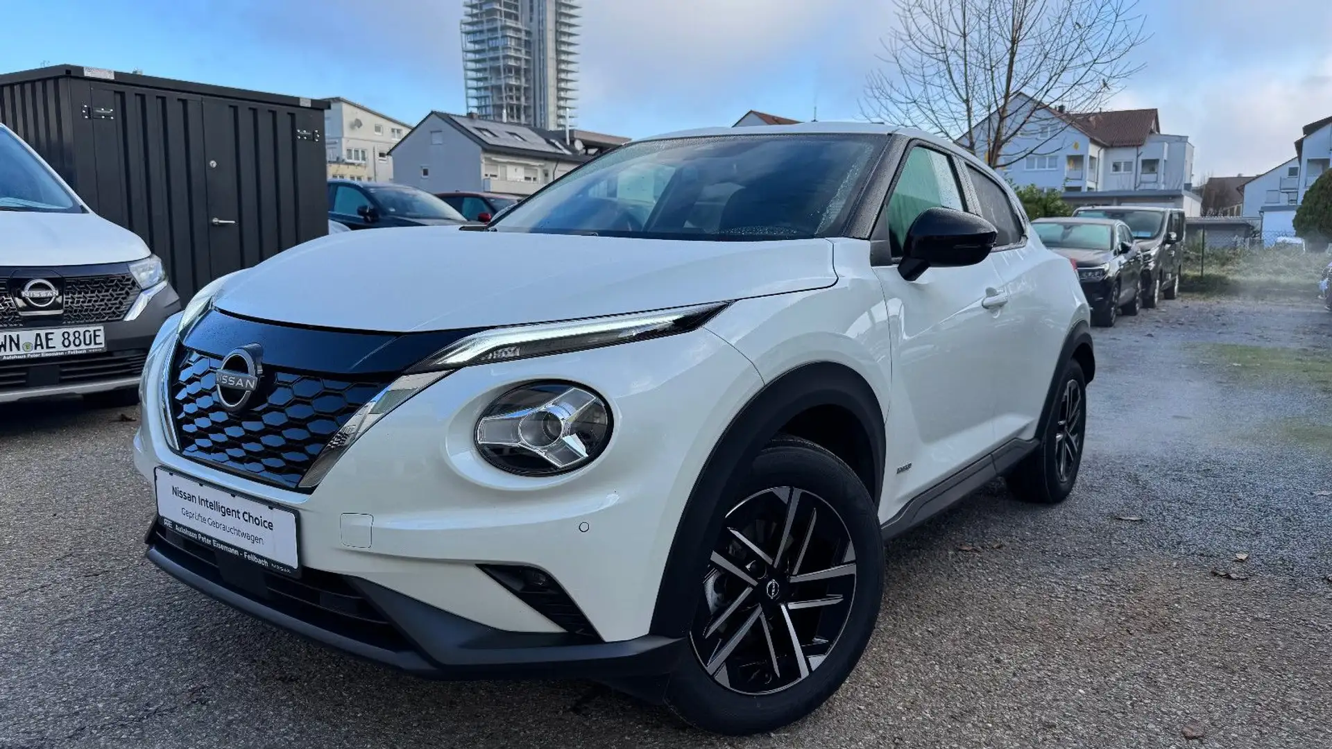 Nissan Juke Hybrid N-CONNECTA Navi Winter Weiß - 1