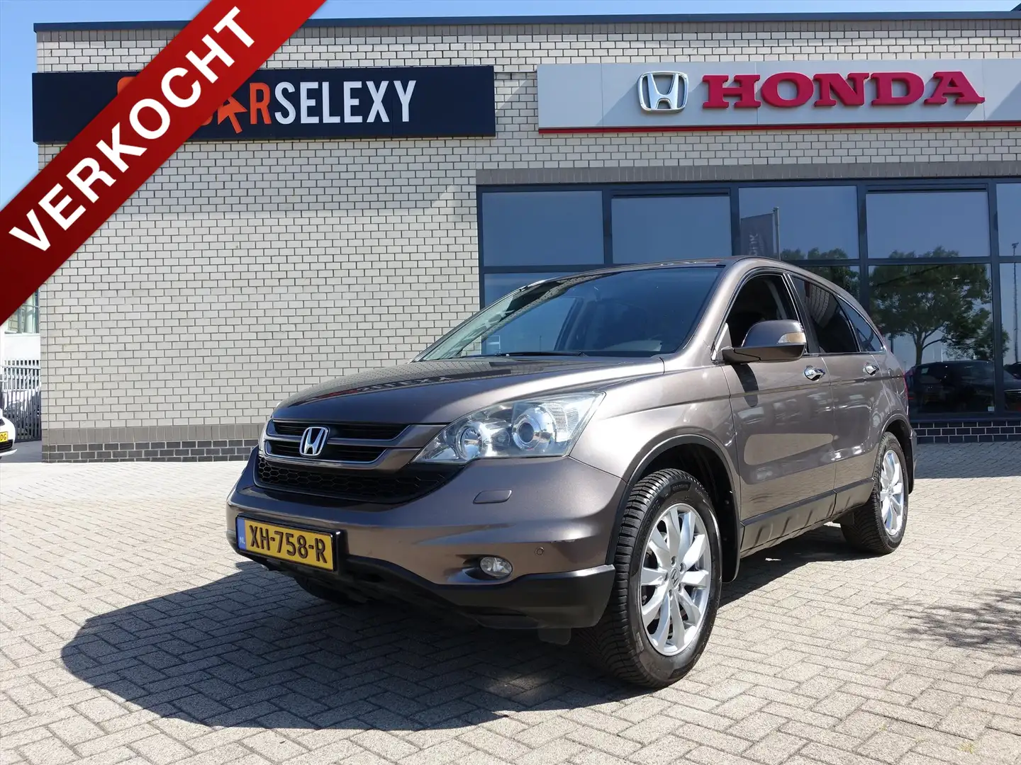 Honda CR-V 2.0I VTEC LIFESTYLE AUTOMAAT NAVIGATIE bež - 1