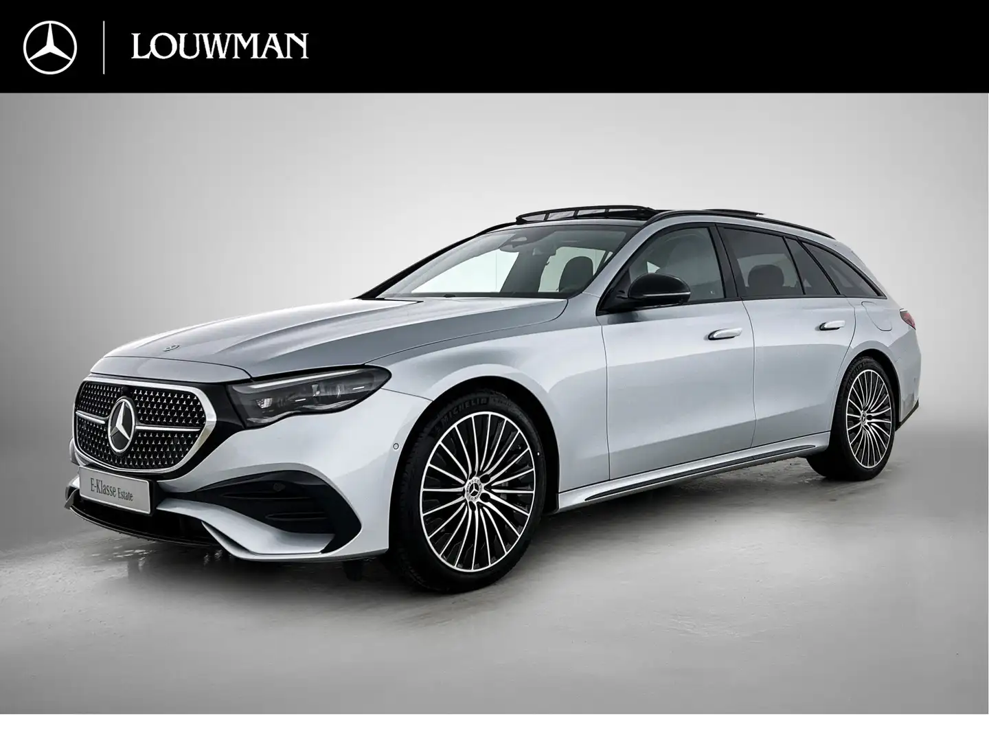 Mercedes-Benz E 300 Estate e Business Solution AMG | Winterpakket | Ni Zilver - 1
