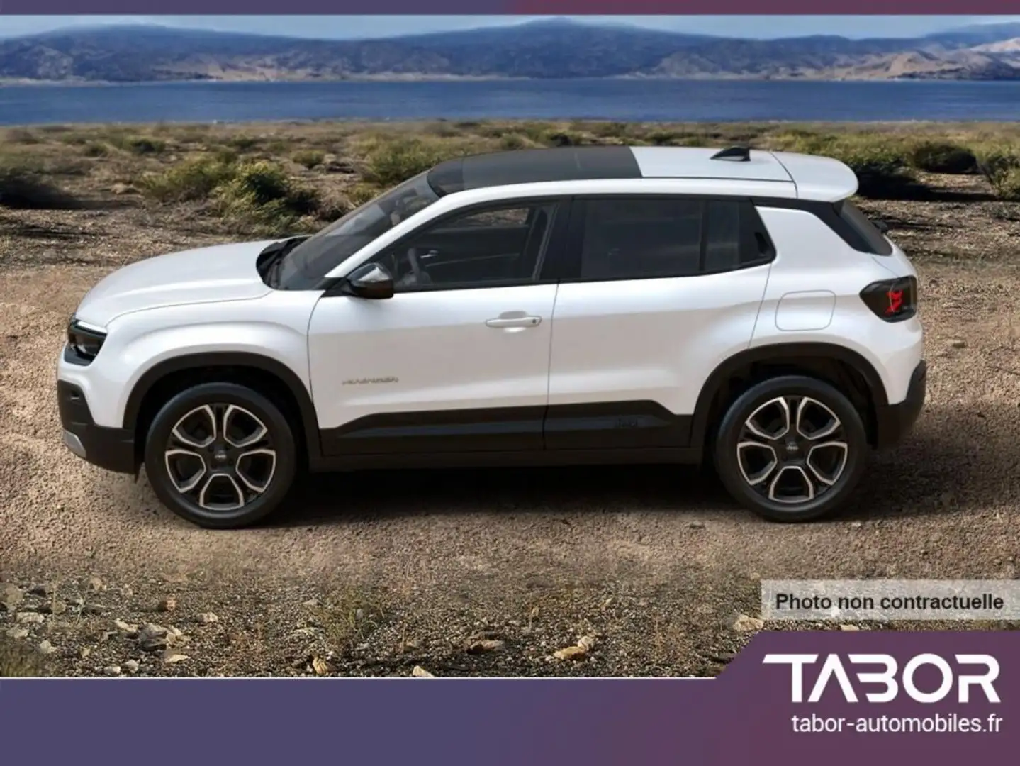 Jeep Avenger 1.2 MHEV 100 DCT Summit Pano cuir Blanc - 2