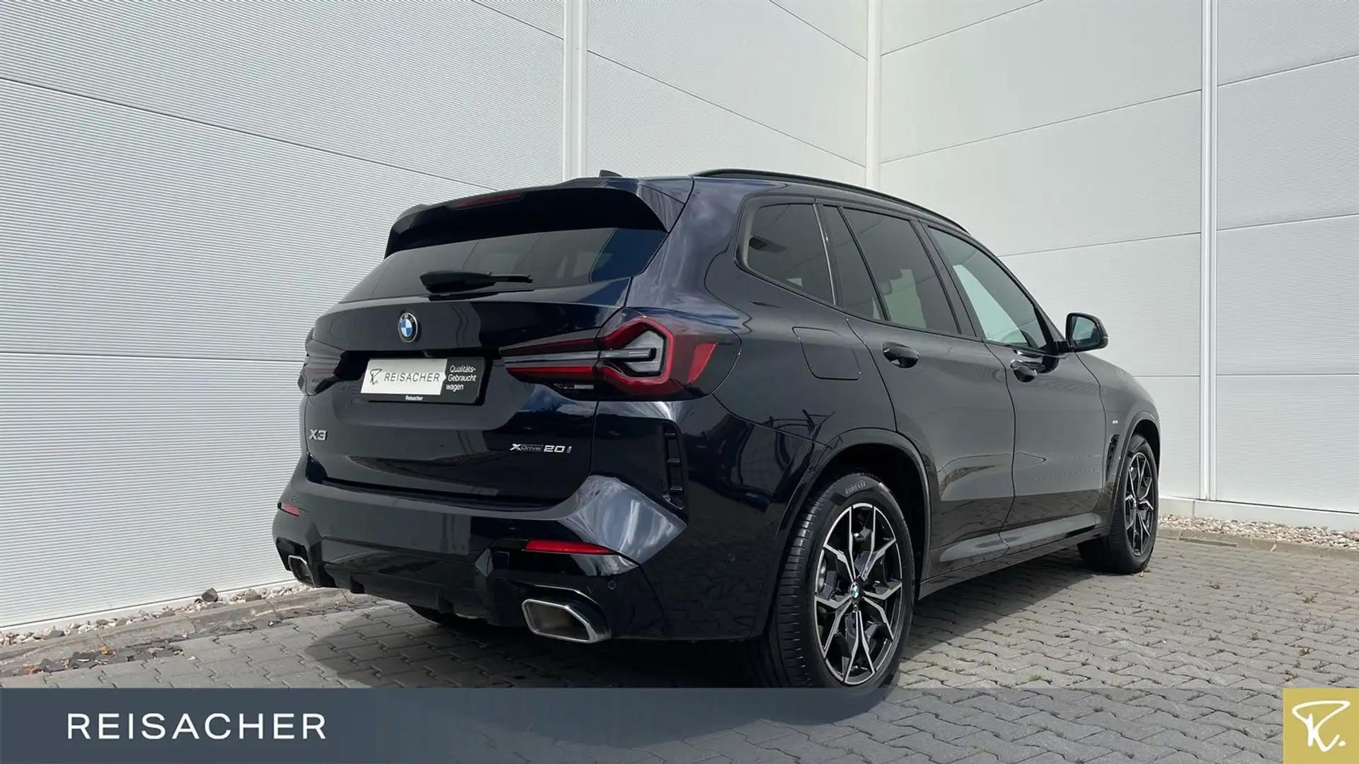 BMW X3 xDrive 20i A M Sport,AHK,RFK,Laser,DrivingAss Negro - 2