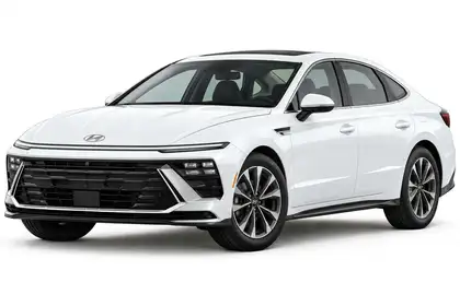 White 2024 Hyundai Sonata Sedan All-Wheel Drive 