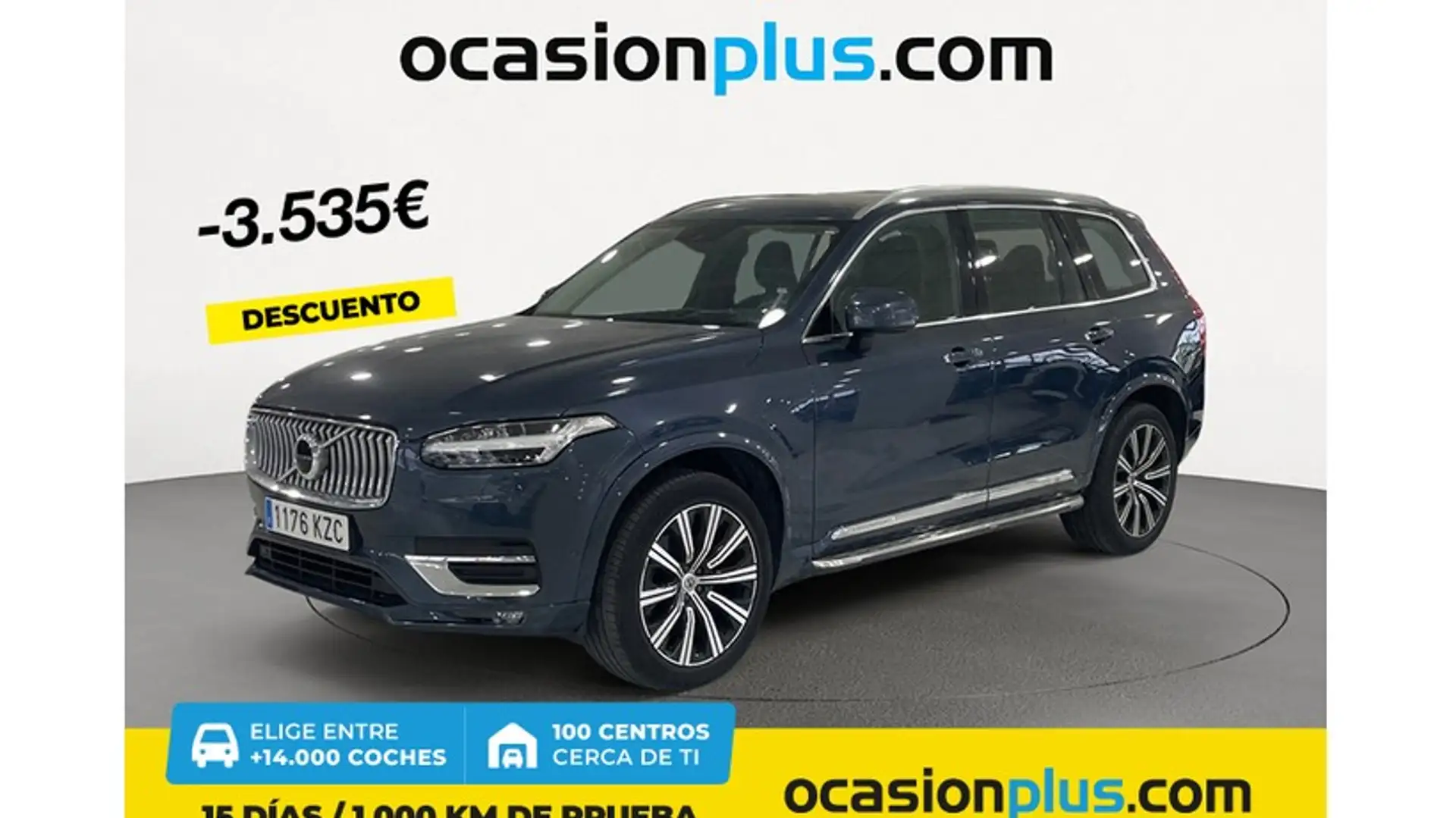 Volvo XC90 T5 Inscription AWD Aut. 250 Bleu - 1