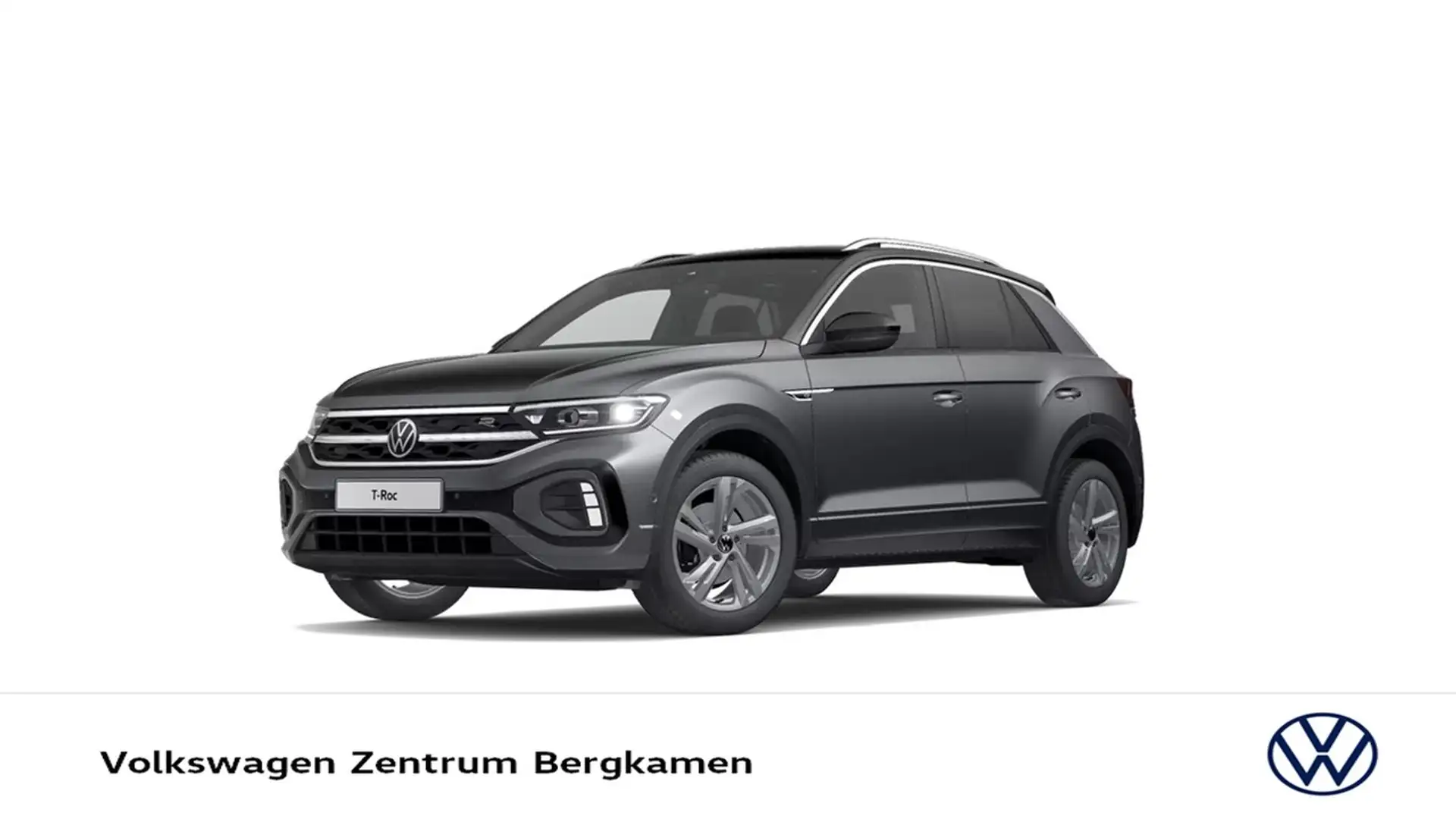 Volkswagen T-Roc 1.0 R-LINE CAM ACC NAVI LM17 LED+ CARPLAY Grau - 2