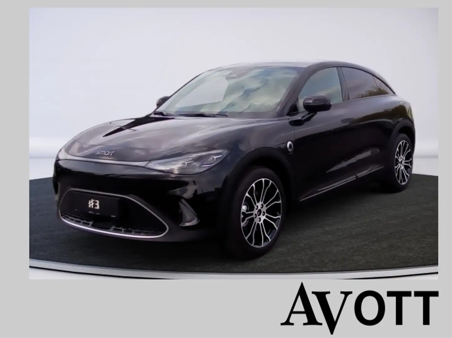 smart #3 Premium Schwarz - 1