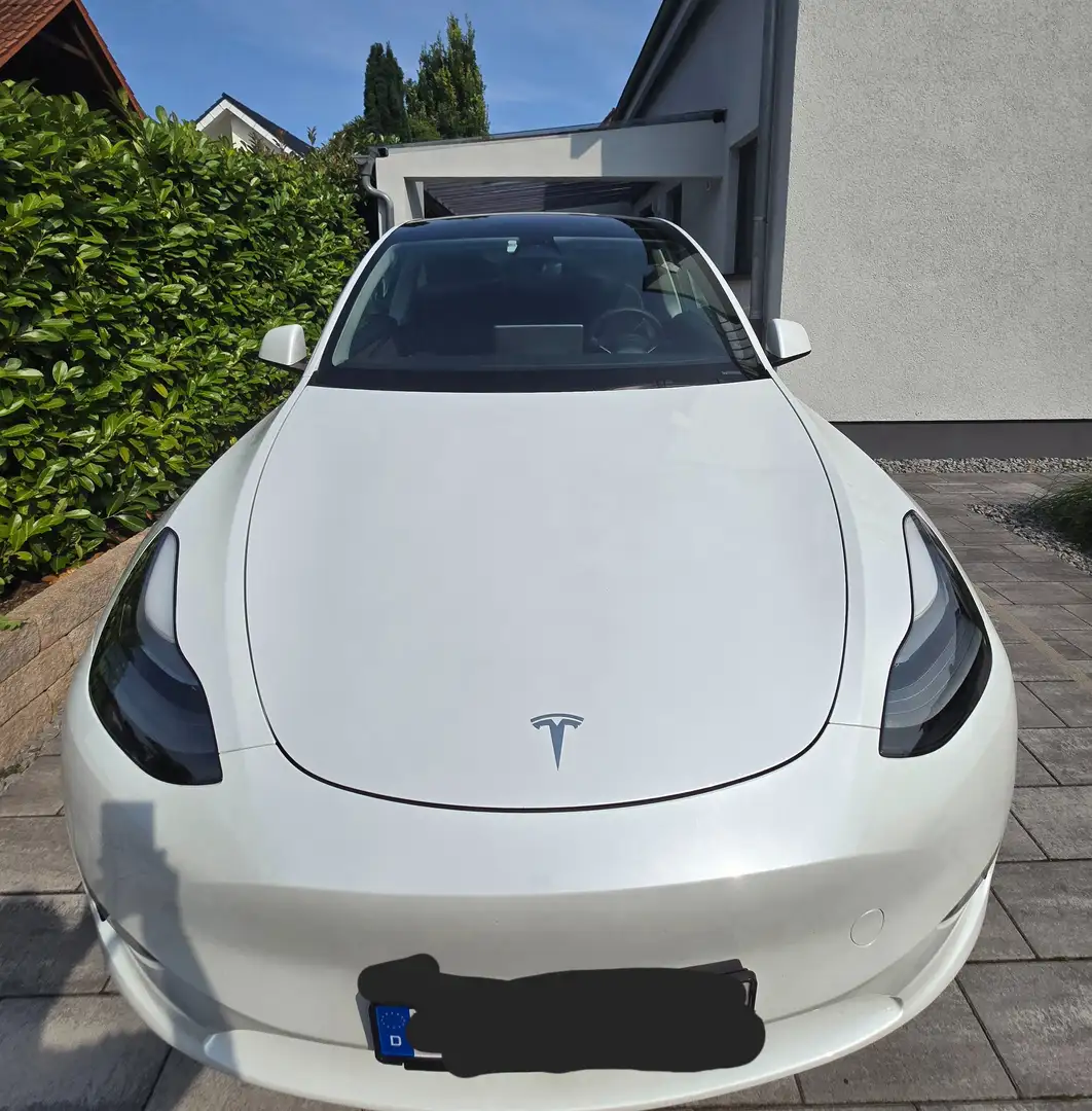Tesla Model Y Model Y Maximale Reichweite Dual Motor AWD Weiß - 2