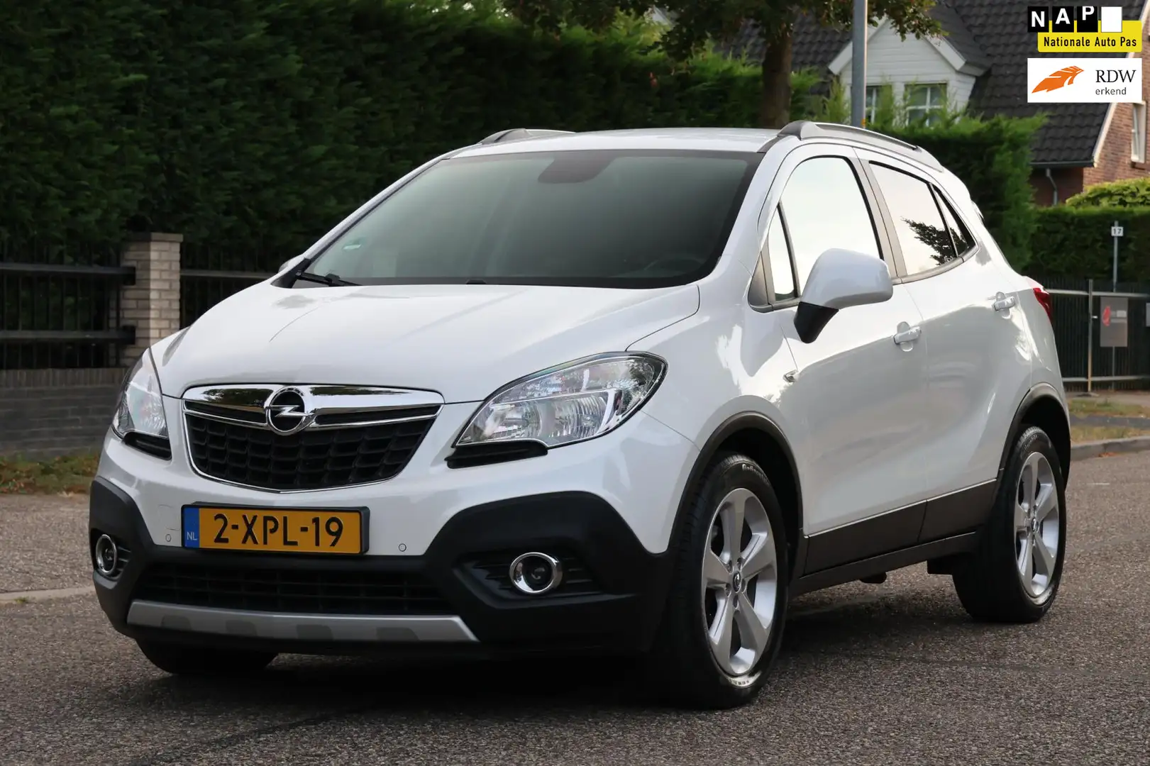 Opel Mokka 1.4 T Edition LPG | 1e EIGENAAR | AIRCO | CRUISE | Wit - 1