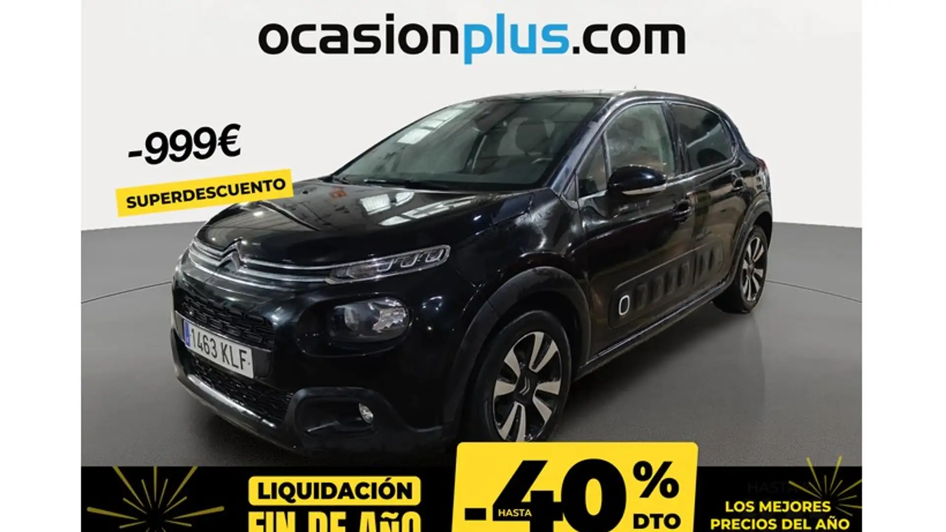 Citroen C3 1.2 PureTech S&S Shine 83 Noir - 1