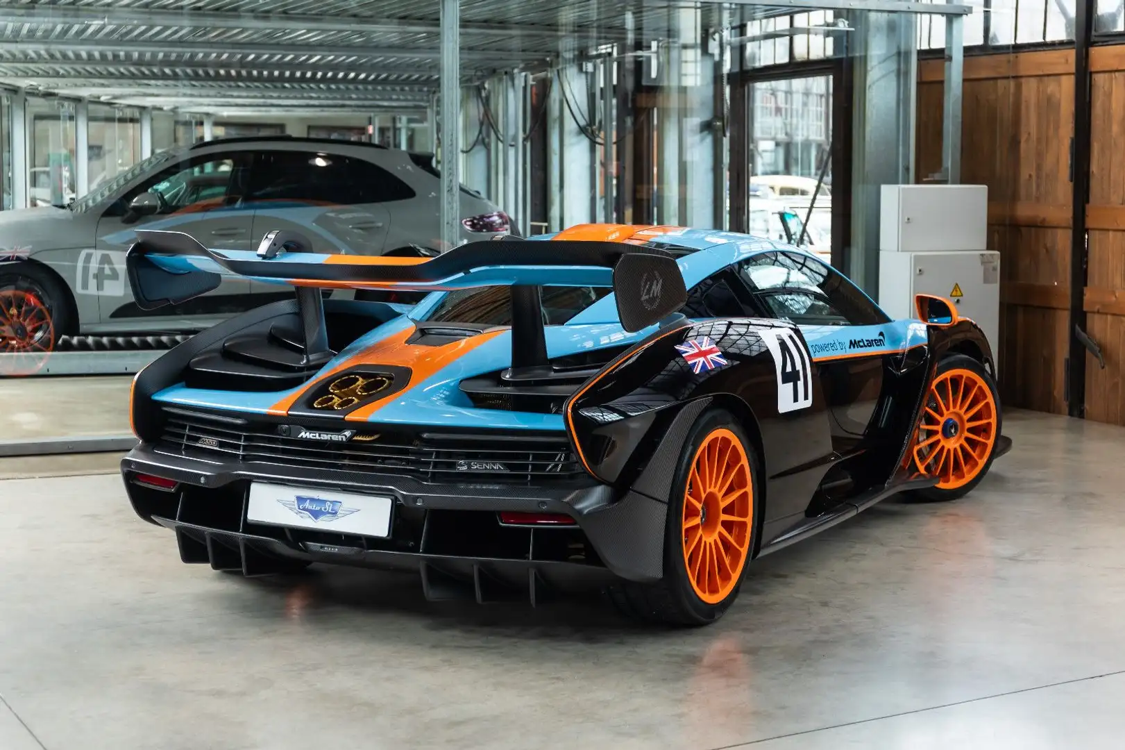 McLaren Senna LM  Gulf Edition 1 of 20  Straßenzulassung Blu/Azzurro - 2