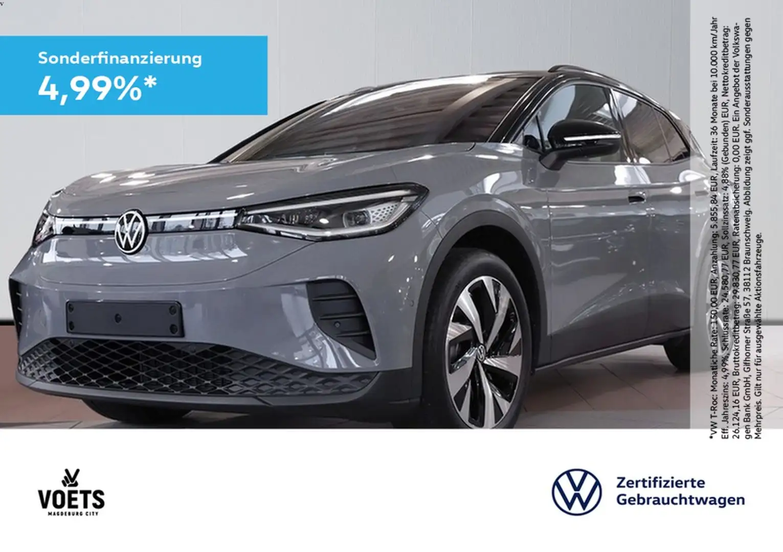 Volkswagen ID.4 Pro Goal Gris - 1